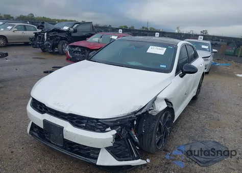 2025 Kia K5 Gt-Line из США, поврежденный, VIN KNAG64J77S5347473